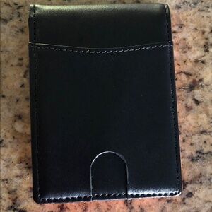 Black Leather Phone Case
